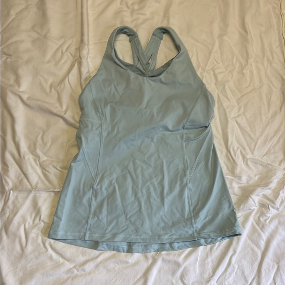Lululemon Athletica Light Blue Tank Top